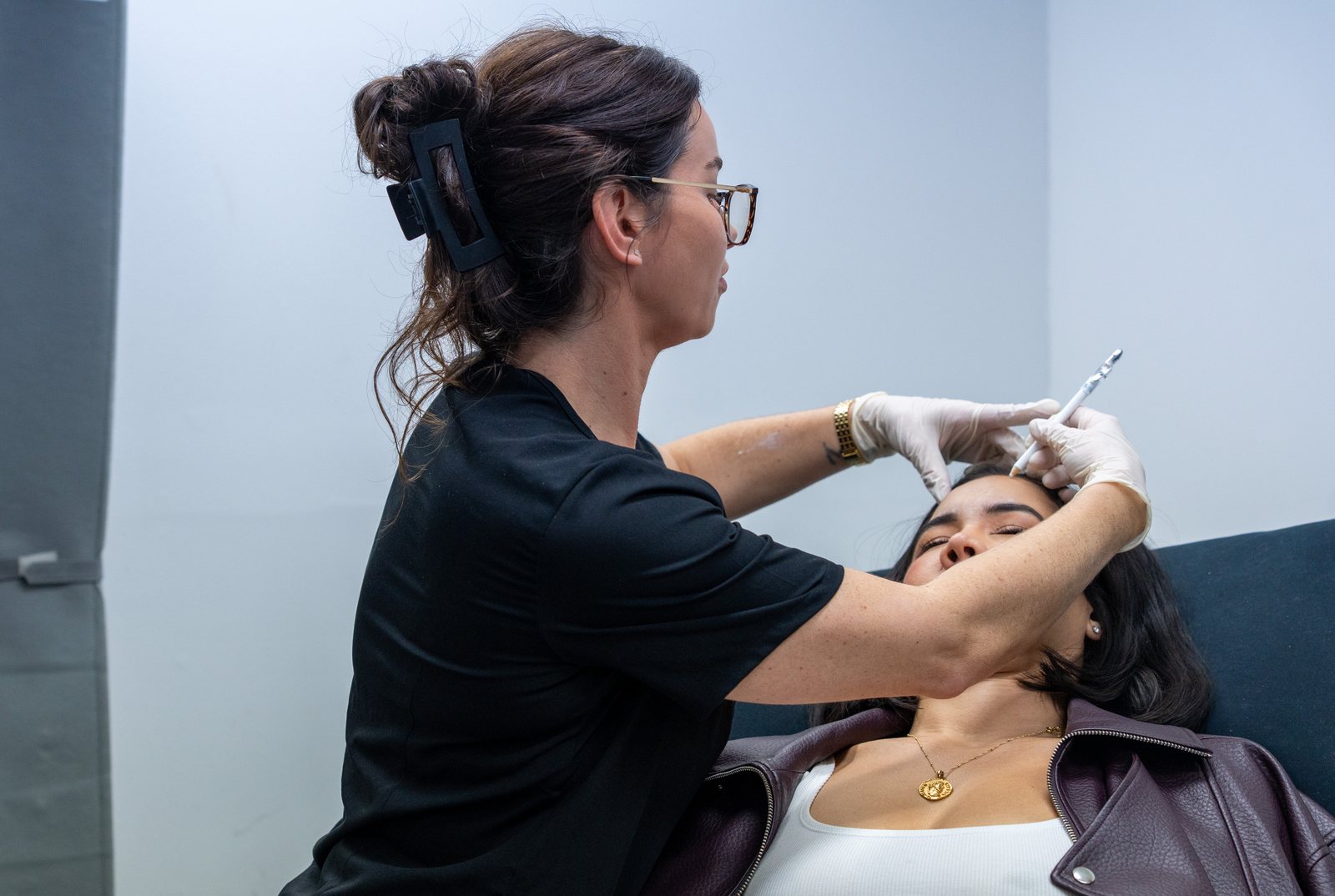 Dermal filler injection technique